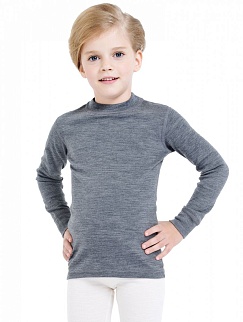 Термобелье детское футболка Norveg Kids Soft серая