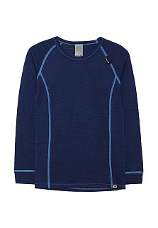 Термобелье подростковое футболка Lopoma Warm Touch с голубой строчкой