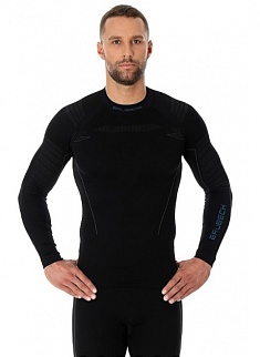 Термобелье мужское футболка Brubeck Thermo Nilit Heat черная