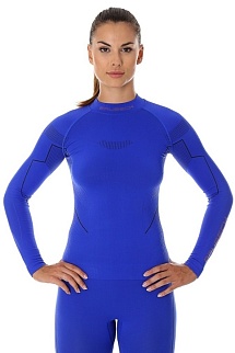 Термобелье женское футболка Brubeck Thermo Nilit Heat синяя